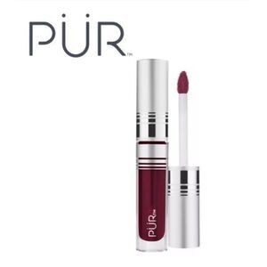 PUR - NWT - Velvet Matte Liquid Lipstick in "Dutty Wine" Full Size .07 fl. oz.